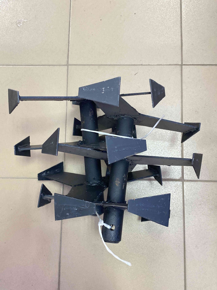 Фреза МБ гусиные лапки 6-ти гранник S-24 (1 к-т: 2 шт) 3-х зуб. (Forza,Weima,Crosser,Целина,Хопер)