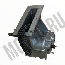 Коробка снегоход Буран реверса старого образца (короткий вал червячный) (110603190) г. Рыбинск