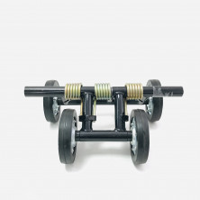 Тележка снегоход Буран широкий каток в сборе 3-х пружинная