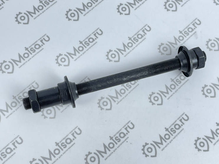 Ось втулки заднего колеса 3-8-145 мм черная