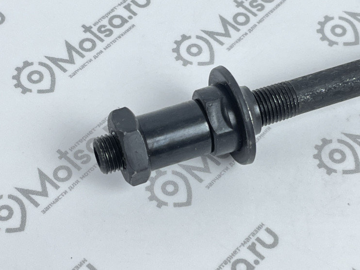 Ось втулки заднего колеса 3-8-145 мм черная