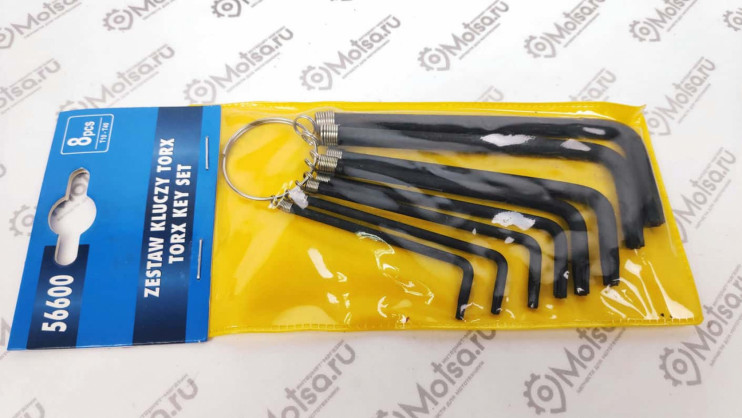 Набор ключей torx Т10-Т40 на кольце Vorel 56600-V
