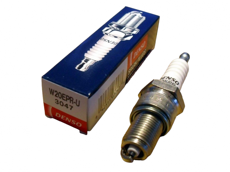 Свеча DENSO W20EPR-U (3047) оригинал Япония (аналог NGK BP6ES, А17ДВ-1) (снегоход Буран, авто)
