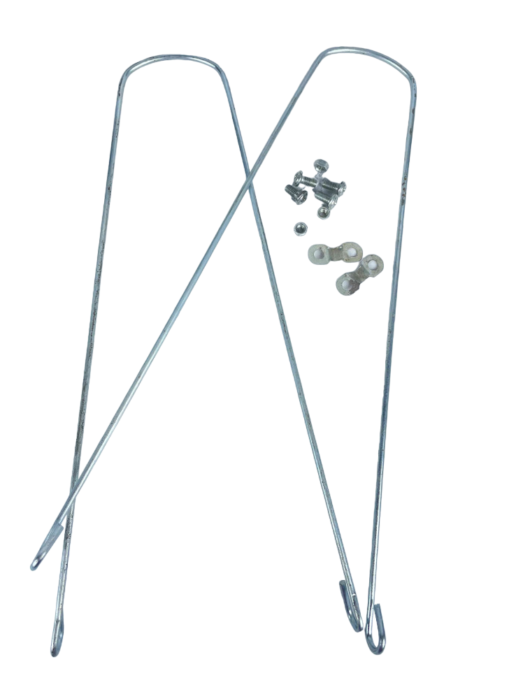 Крылья 24 хром щитки