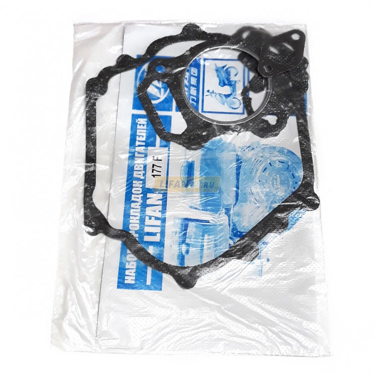 Набор прокладок двигателя Lifan 177F паронит