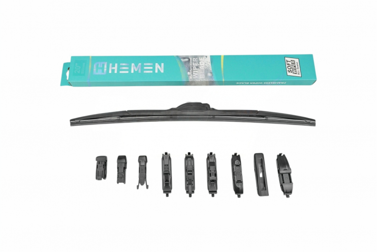 Щётка стеклоочистителя HYBRID Hemen 510 мм 10 адаптеров H51HYBU