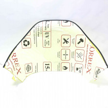 Стекло снегоход Тайга Атака 551 II Варяг антиблик