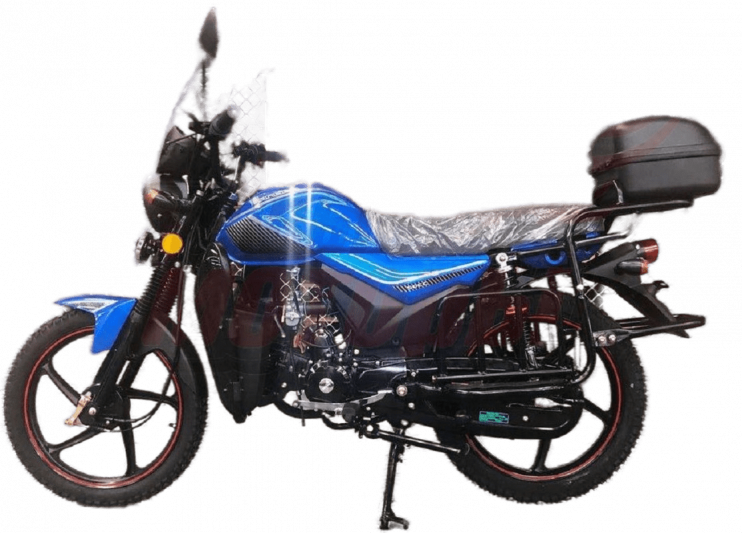 Мопед Alpha (Альфа) Andes Тюнинг (Синий)