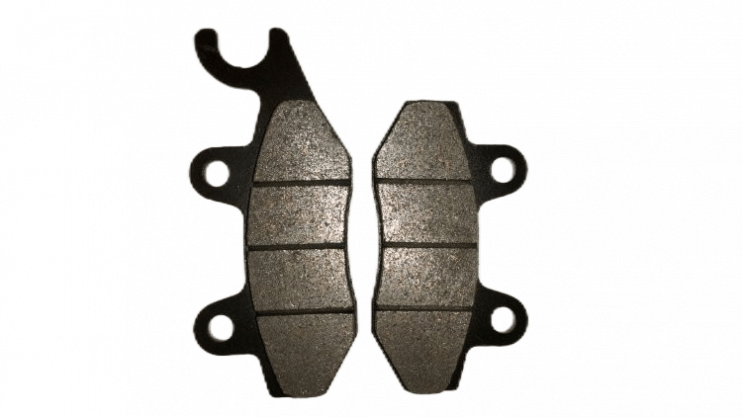 Колодки тормозные дискового тормоза FT50QT-4, -4А (пара) (с левым ухом)