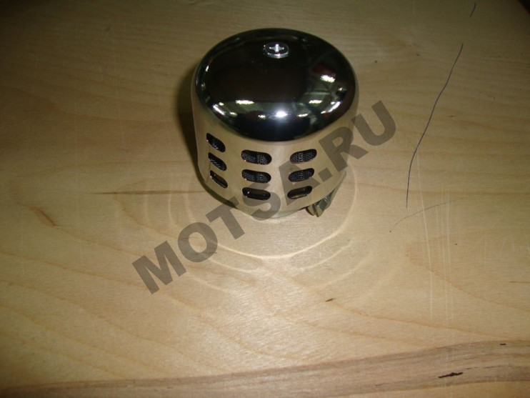 Фильтр воздушный 6 цилиндр 70 мм d42 хром