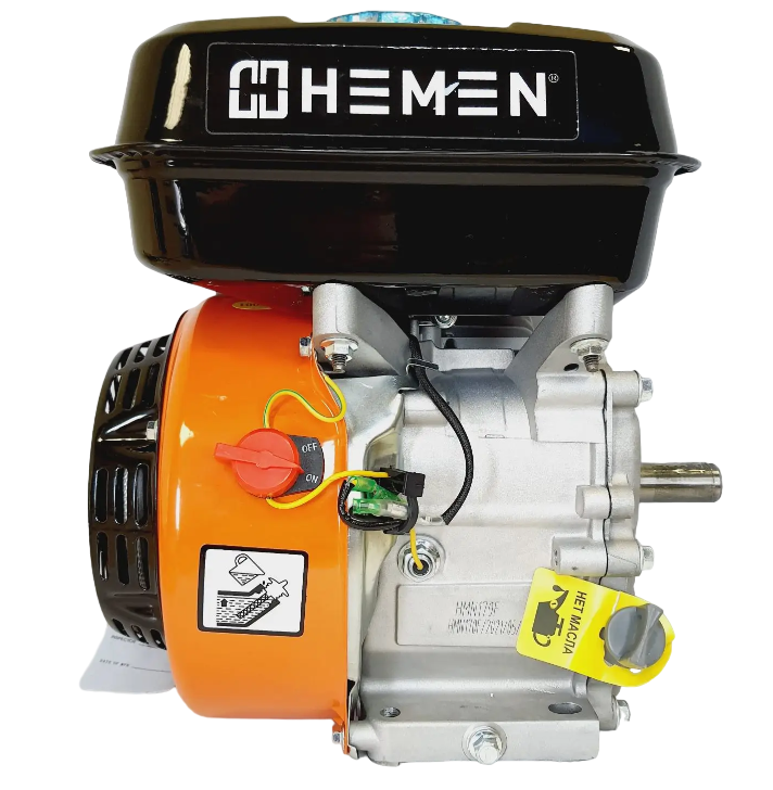 Двигатель Hemen  7.0 л.с. 170F 212 см3 вал 19 мм
