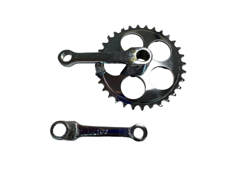 Шатуны 16 32 зубов-102мм клин комплект