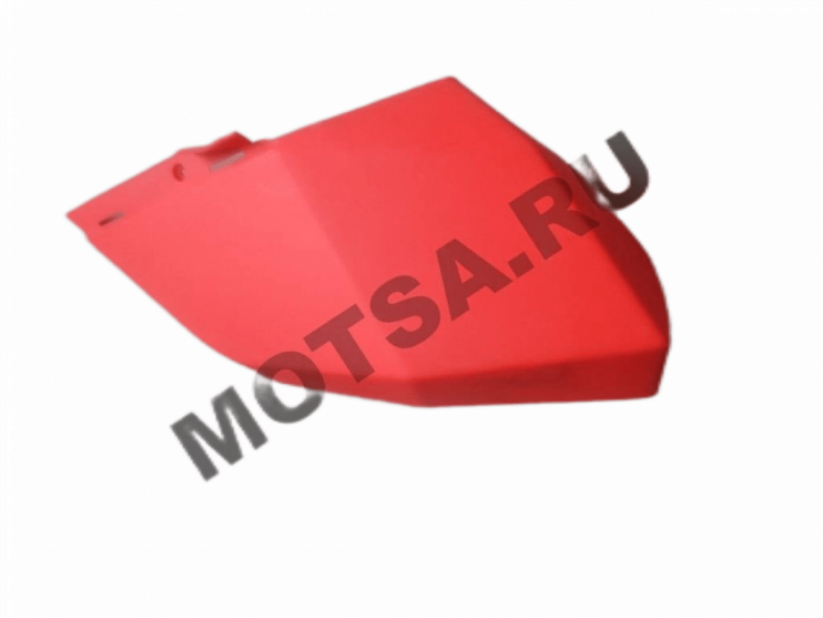Облицовка боковая передняя левая красная ATV Saga