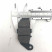Колодки тормозные задние диск мотоцикл Ekonika ZF250-2