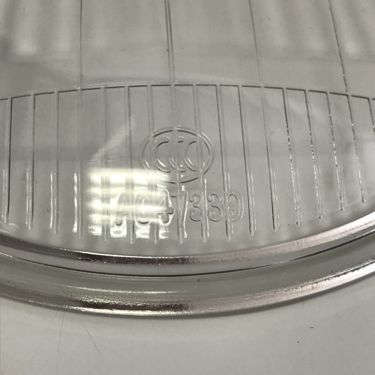 Стекло фары передней Дельта круглое