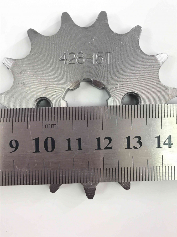 Звезда ведущая мопед Альфа шаг 428 15 зубов