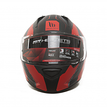 Шлем MT Stinger warhead черно-зеленый матовый XS интеграл