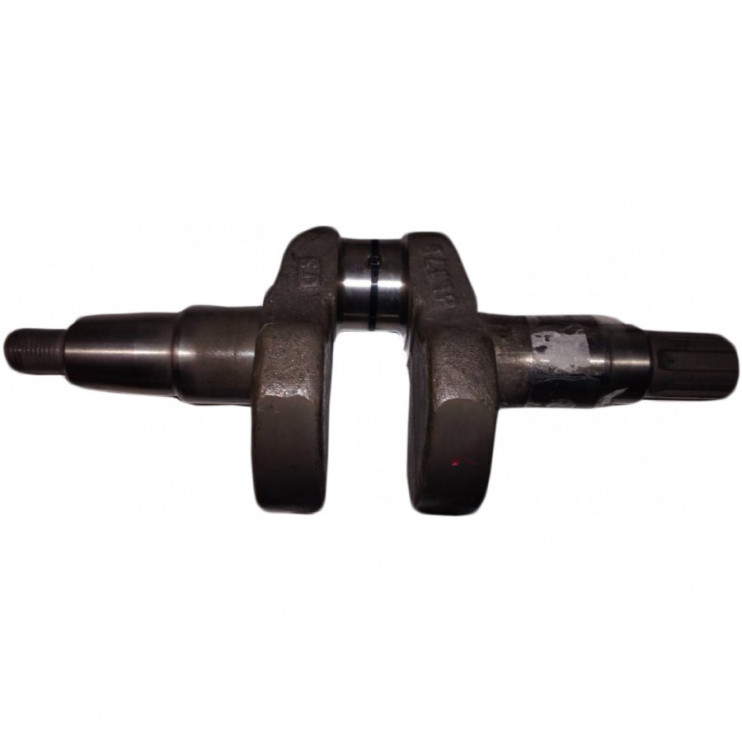 Коленвал 178F (6-тишлицевой вал, длина 260 мм, шлиц 7 мм, резьба М16,D под подш. 35 мм,D шейки 36мм)