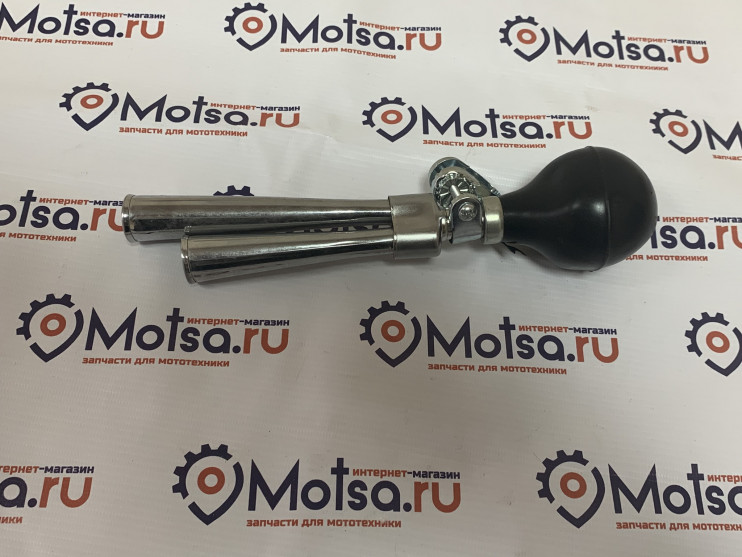 Сигнал клаксон дудка хром сталь