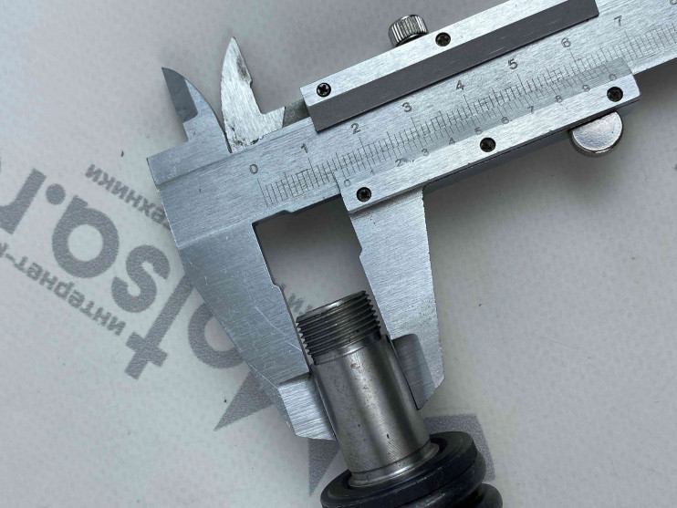 Вал сцепления в сборе с пружиной веломотор F50-F80 2.4 мм