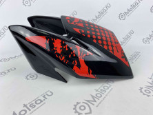 Облицовка фары внешняя черная ENDURO-02