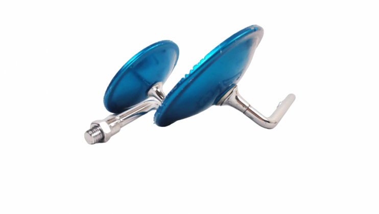 Зеркала 015 металл большие круглые хром