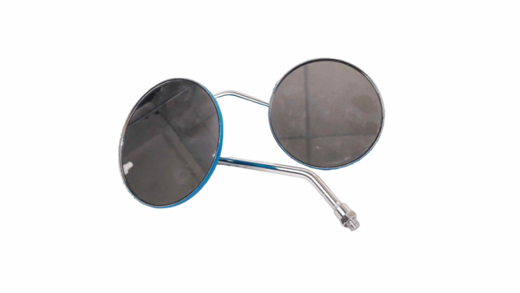 Зеркала 015 металл большие круглые хром