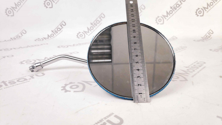 Зеркала 015 металл большие круглые хром