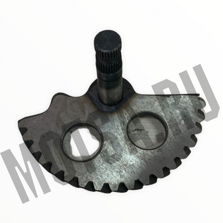 Вал кикстартера с сектором двиг.2х такт. (FT50QT)