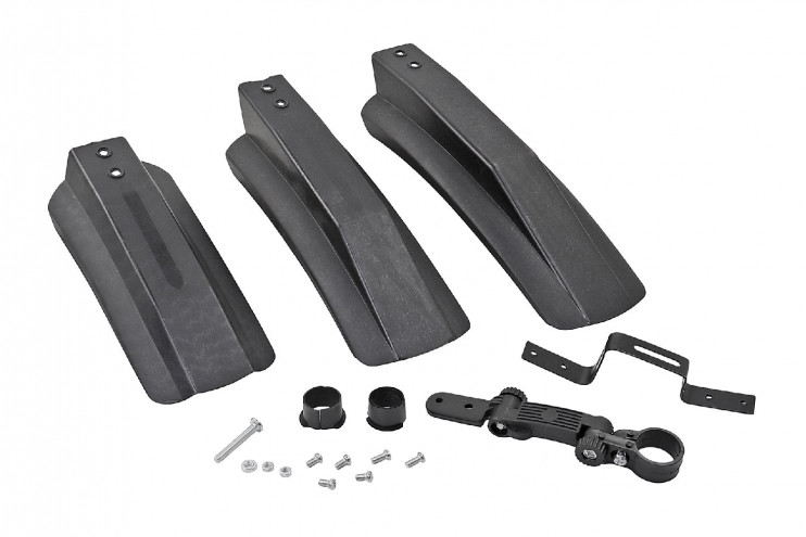 Крылья 26 фетбайк пластик  щитки 63 см-35 см