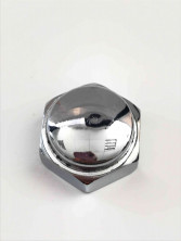 Гайка рулевой колонки мопед Альфа хром