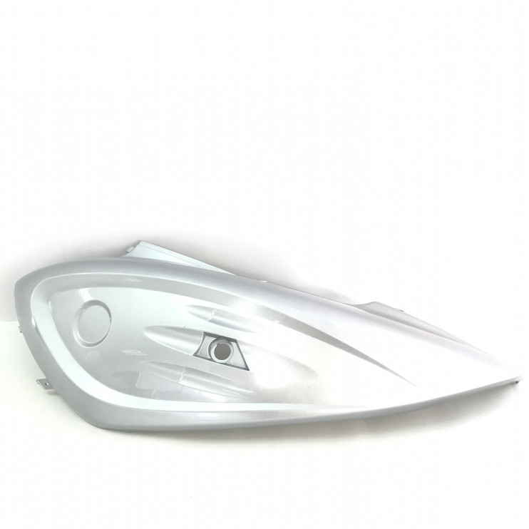 Облицовка боковая задняя левая серебристая Racer Lupus