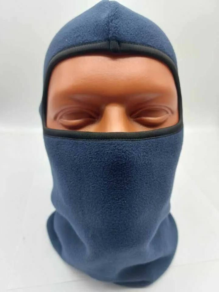 Подшлемник балаклава утепленный синий L-001