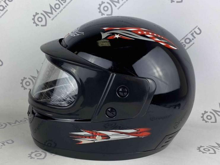 Шлем Сoncord XZF01 чёрный интеграл