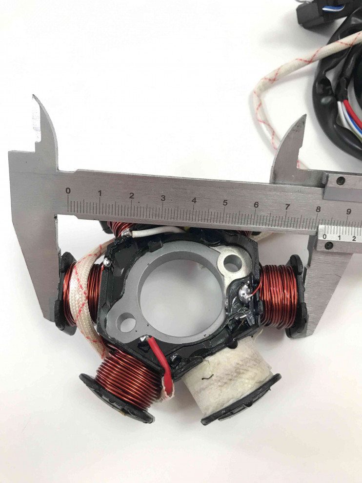 Зажигание скутер Honda Lead 50 (без маховика)