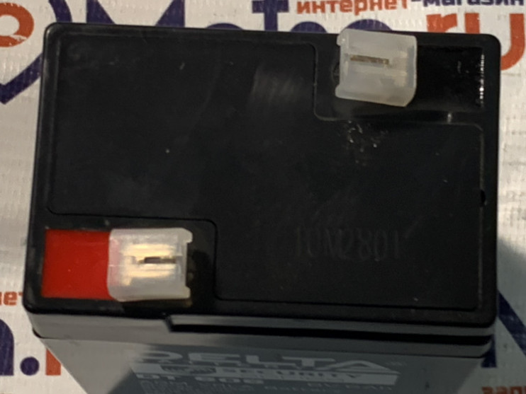 Аккумулятор герметичный 6В 6Ач DELTA DT606 AGM (70*47*101мм) для электро машинок