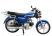 Мопед Alpha (Альфа) Пегас KT50 Рестайлинг Тюнинг эконом (Синий)