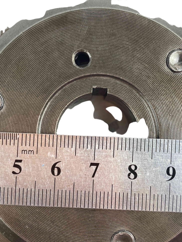 Муфта обгоная электростартера в сборе без шестерни 152QMI,157QMJ