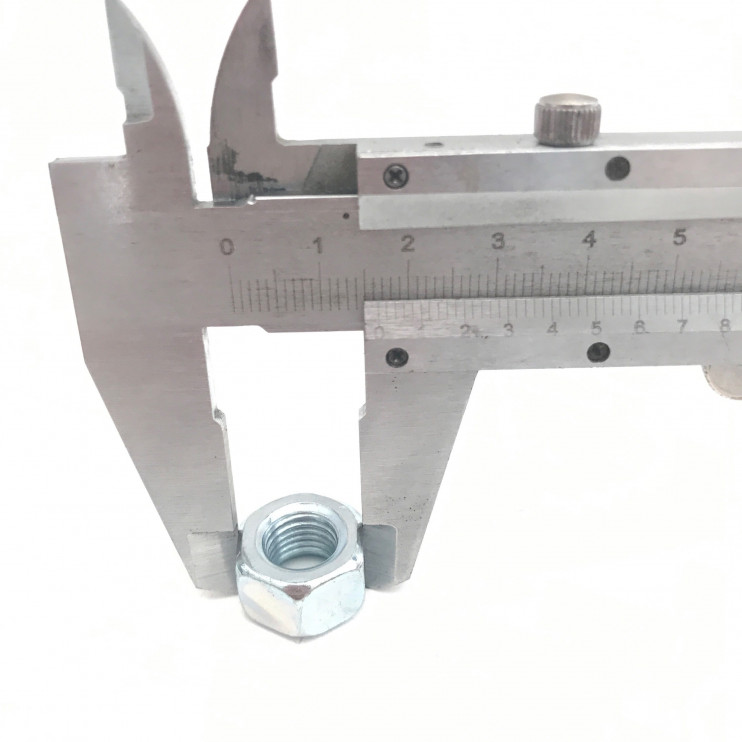 Гайка крепления ножа мотокосы М10 левая резьба универсальная (М10*1,25)