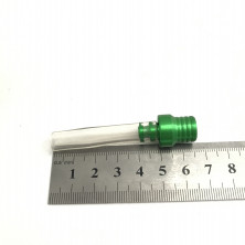 Крышка бензобака питбайк TTR 125-250 с втулкой испарителем (зеленая)