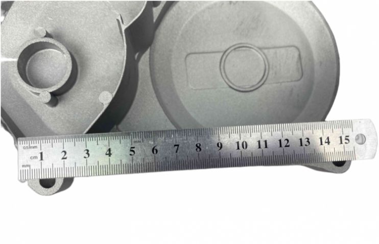 Крышка картера левая 156FMJ 140см3 (эл. стартер)