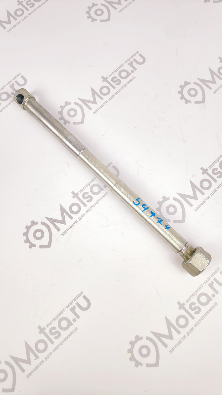 Ось мотоцикл Иж колеса заднего в сборе с гайкой