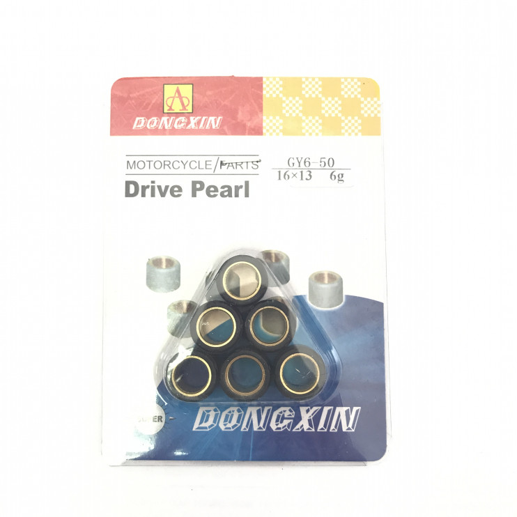 Ролики вариатора 16х13 6 грамм скутер 139QMB