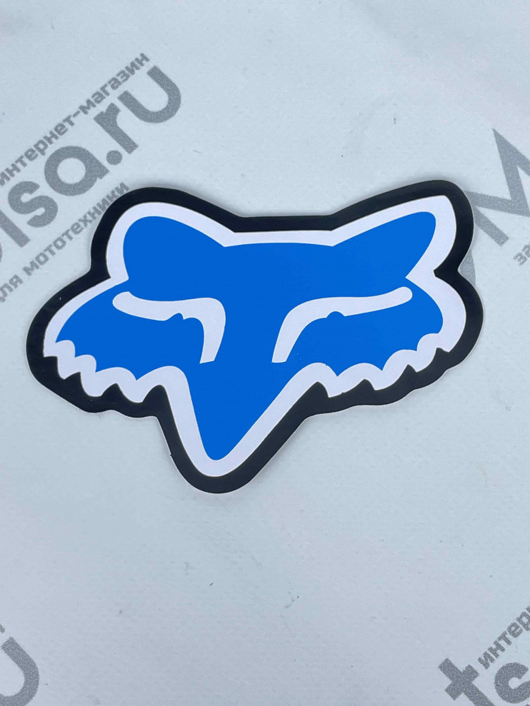 Наклейка Голова лисы 9x9