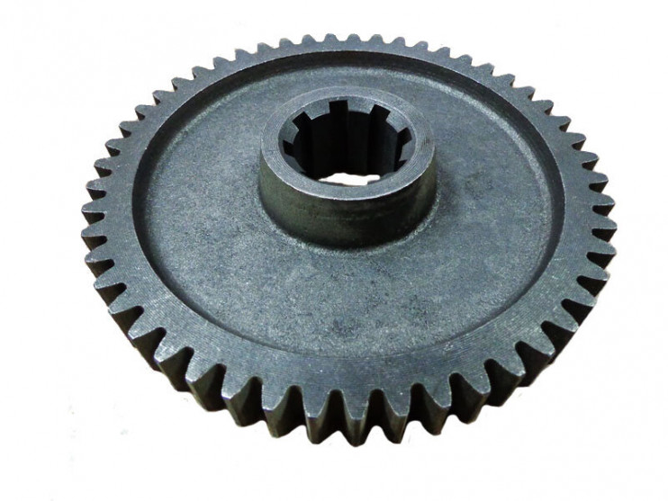 Шестерня ведущей оси КПП (полуоси колеса) (51 зуб, под вал 8-ми шлицевой) МБ-8D, МБ-10D