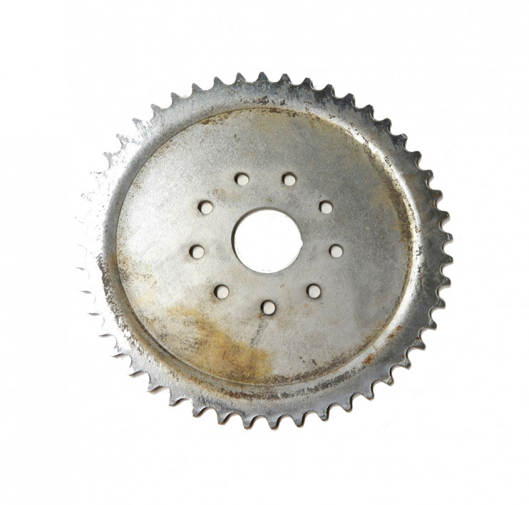 Звезда ведомая 48 зубов веломотор F50-F80 9 отверстий