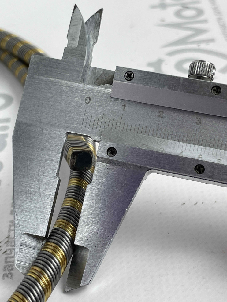 Вал штанги мотокосы ГИБКИЙ (d8*1520 мм, квадрат 7 мм)