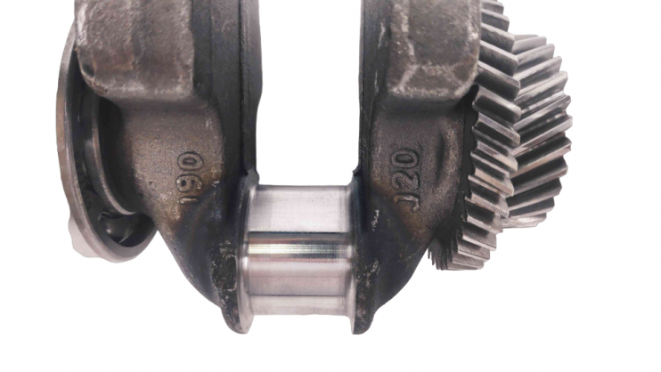 Коленвал 190F-192F цилиндрический вал