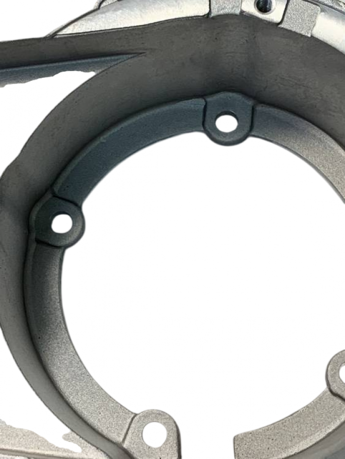 Корпус вентилятора снегоход Буран в сборе с алюминиевой крыльчаткой 110500560