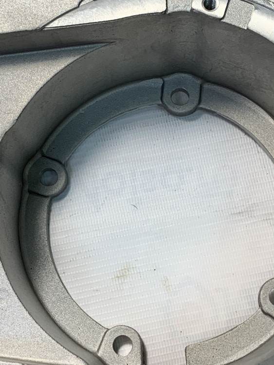 Корпус вентилятора снегоход Буран в сборе с алюмин. крыльчаткой (110500560)(завод г.Рыбинск)